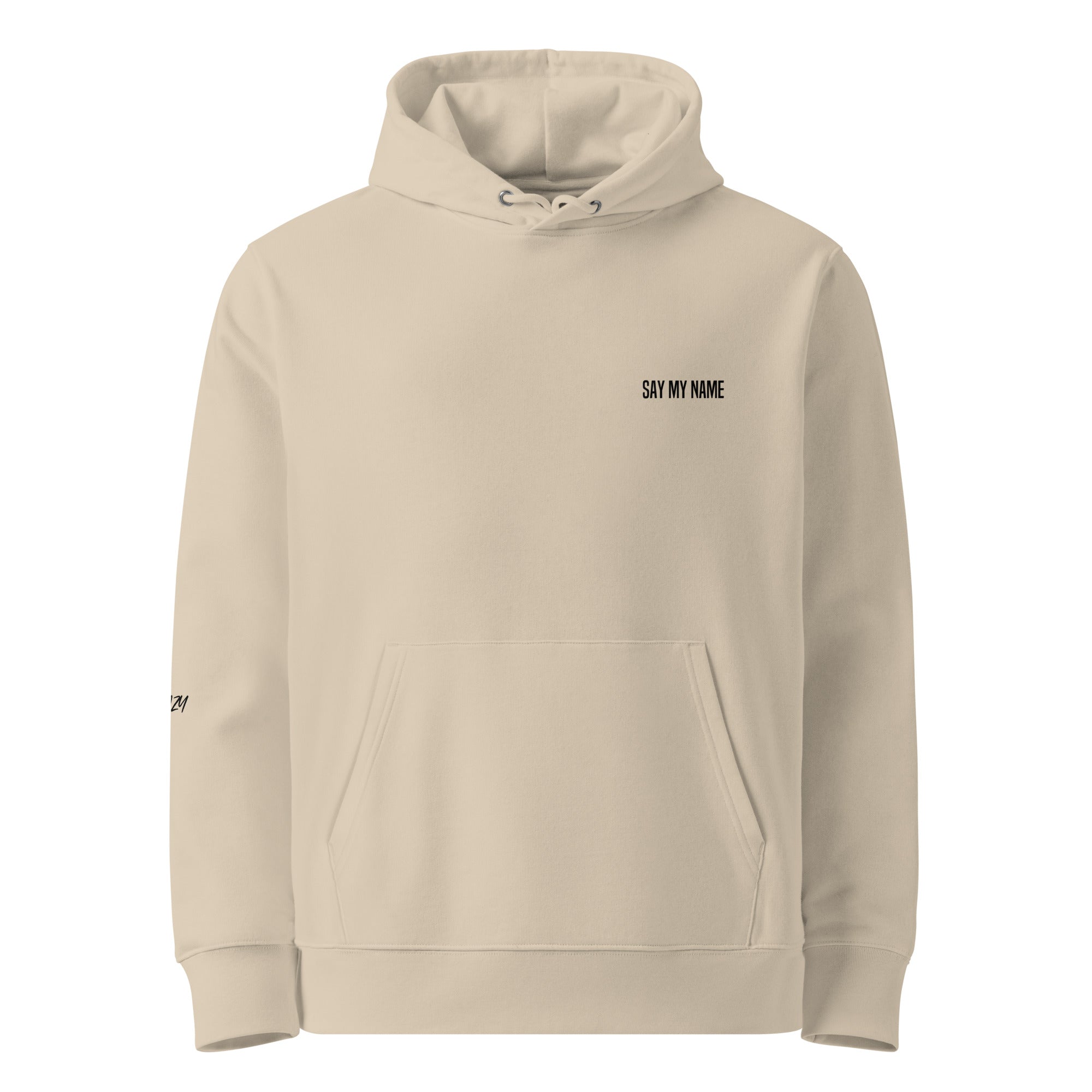 HOODIE CSG unisex Essential “SAY MY NAME” White